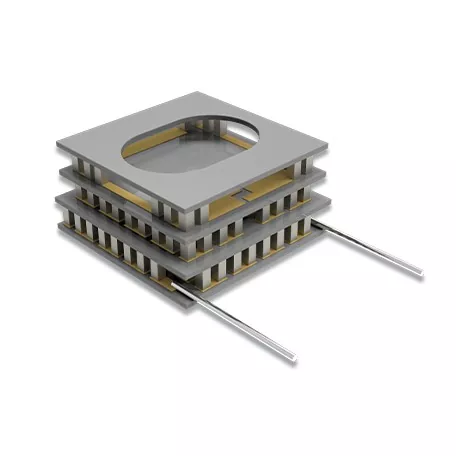 Двоступеневі термоелектричні охолоджувачі